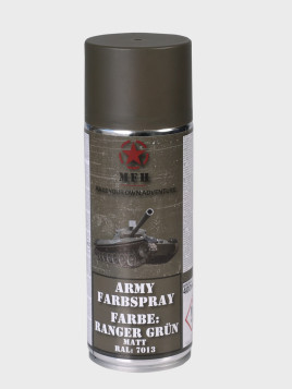 MFH FARBA WOJSKOWA SPRAY 400ml GANGER GREEN MAT