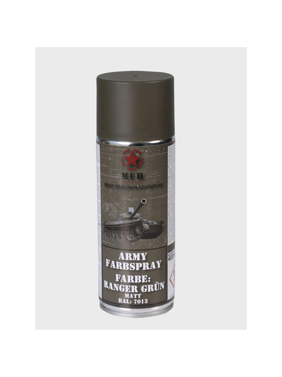 MFH FARBA WOJSKOWA SPRAY 400ml GANGER GREEN MAT