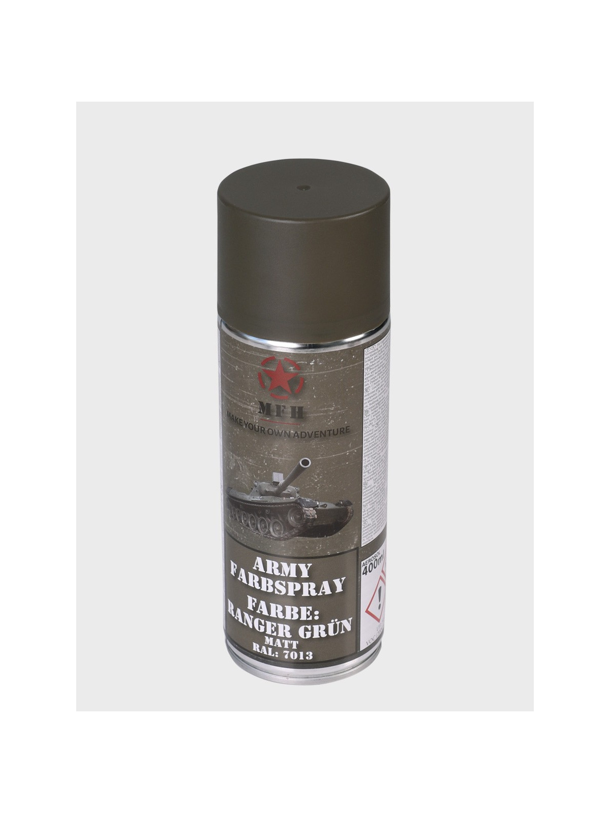 MFH FARBA WOJSKOWA SPRAY 400ml GANGER GREEN MAT