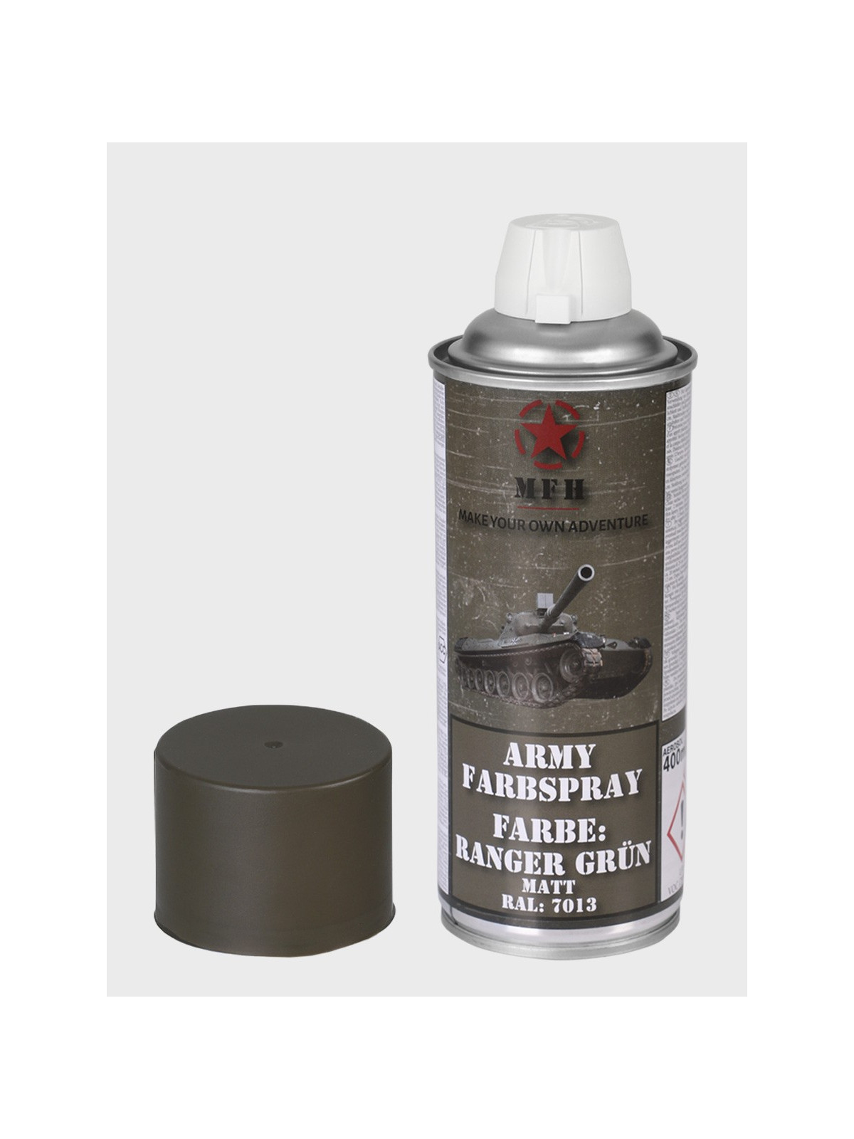 MFH FARBA WOJSKOWA SPRAY 400ml GANGER GREEN MAT
