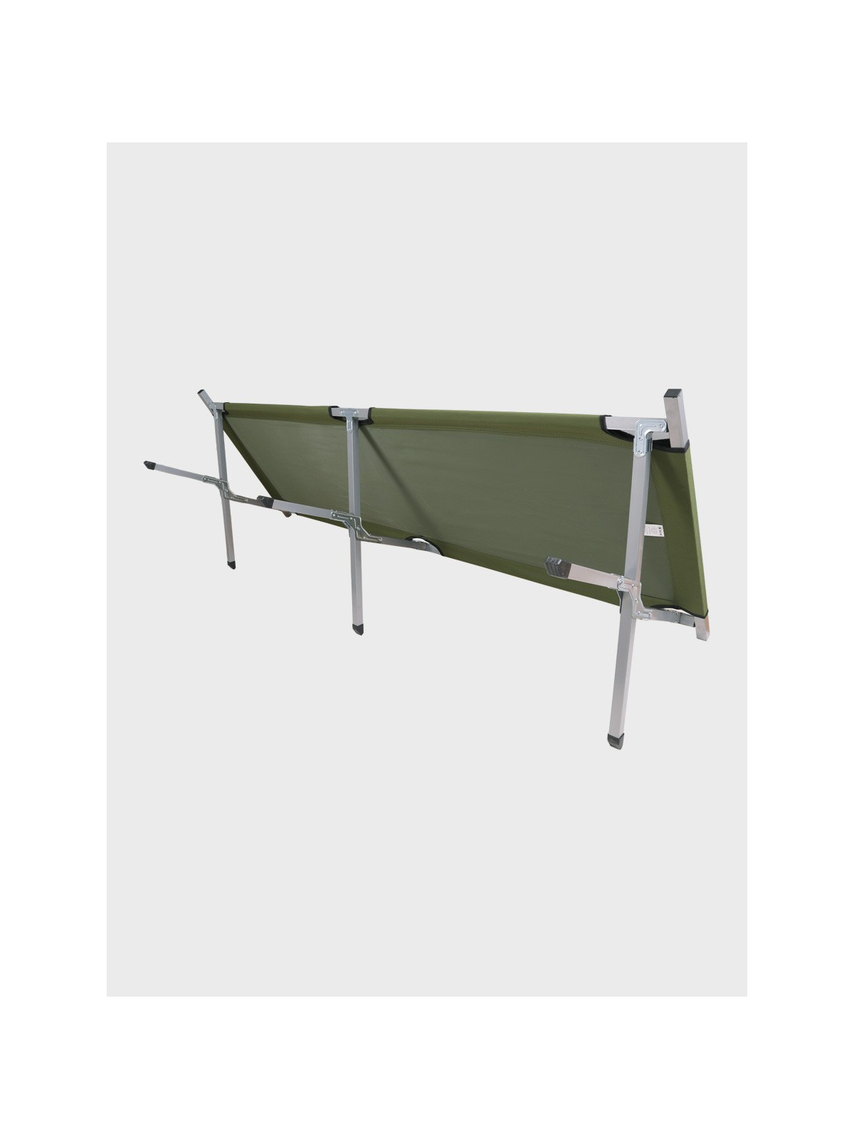 MFH Łóżko składane turystyczne polowe stalowe 190x60 zm 200 kg oliwkowe