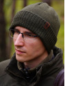 AGBO CZAPKA ZIMOWA Z WEŁNY MERYNOSA Merino HOGAN GRANATOWA
