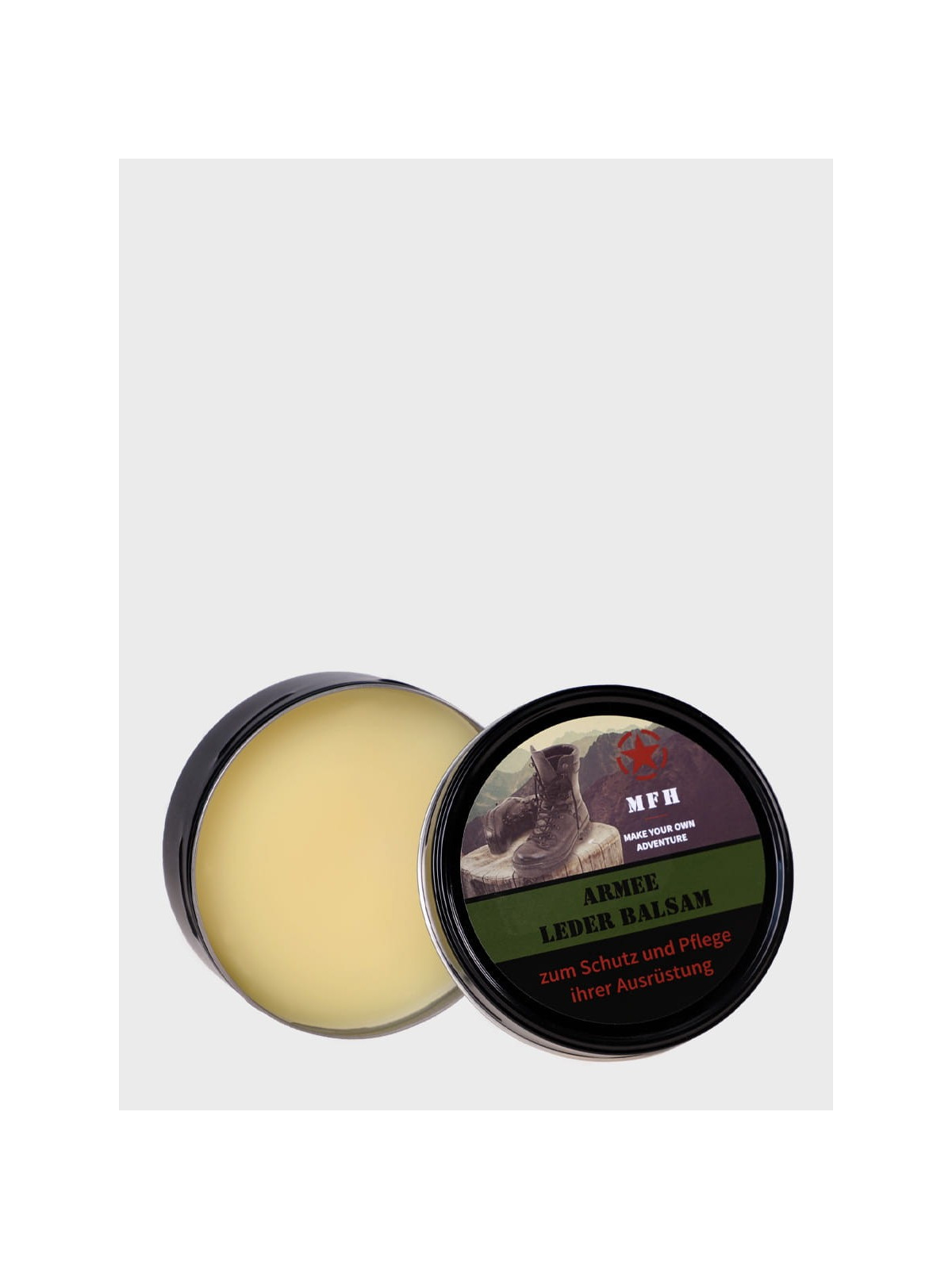 MFH Pasta do butów Army 150 ml Bezbarwna