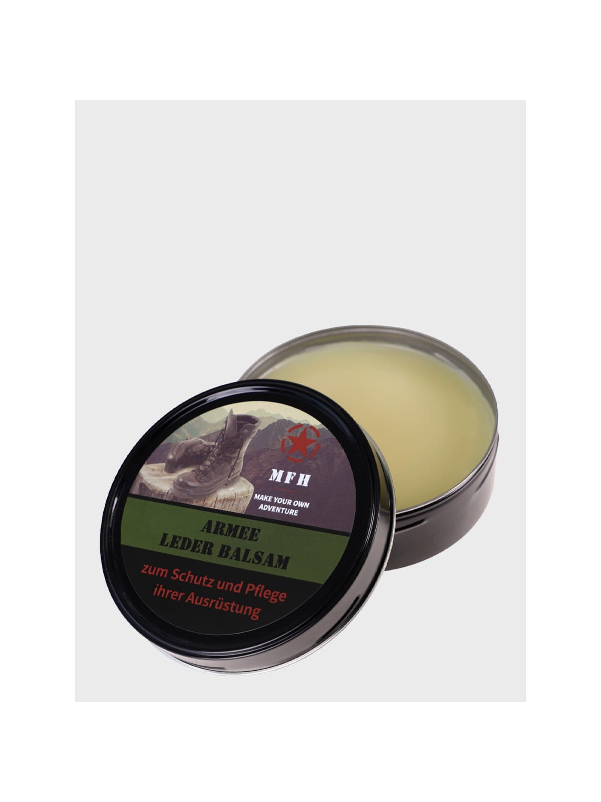 MFH Pasta do butów Army 150 ml Bezbarwna