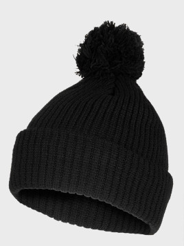 MFH CZAPKA ZIMOWA Z POMPONEM BOBBLE THINSULATE 3M Czarna