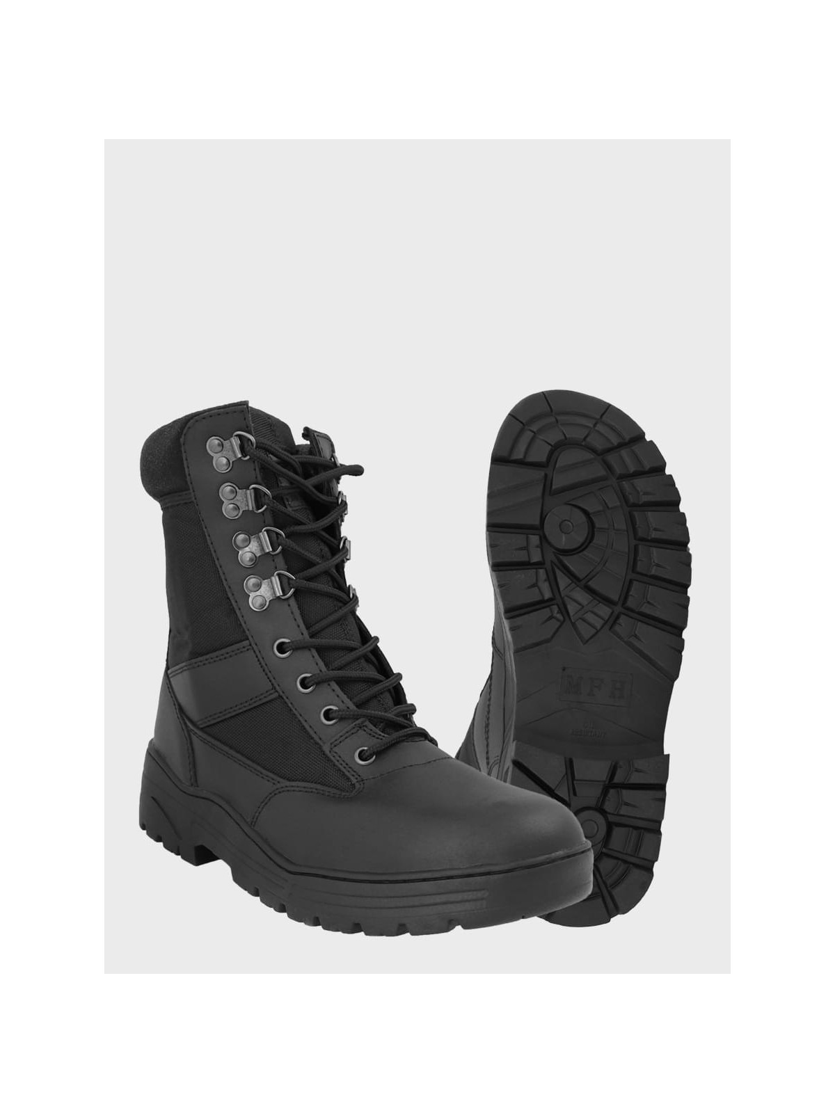 MFH BUTY TAKTYCZNE SECURITY WOJSKOWE OCHRONNE CZARNE 47