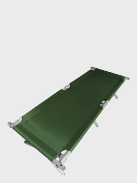 MFH ŁÓŻKO POLOWE TURYSTYCZNE SKŁADANE KANADYJKA OBCIĄŻENIE DO 160 kg 197x69 cm OLIWKOWE