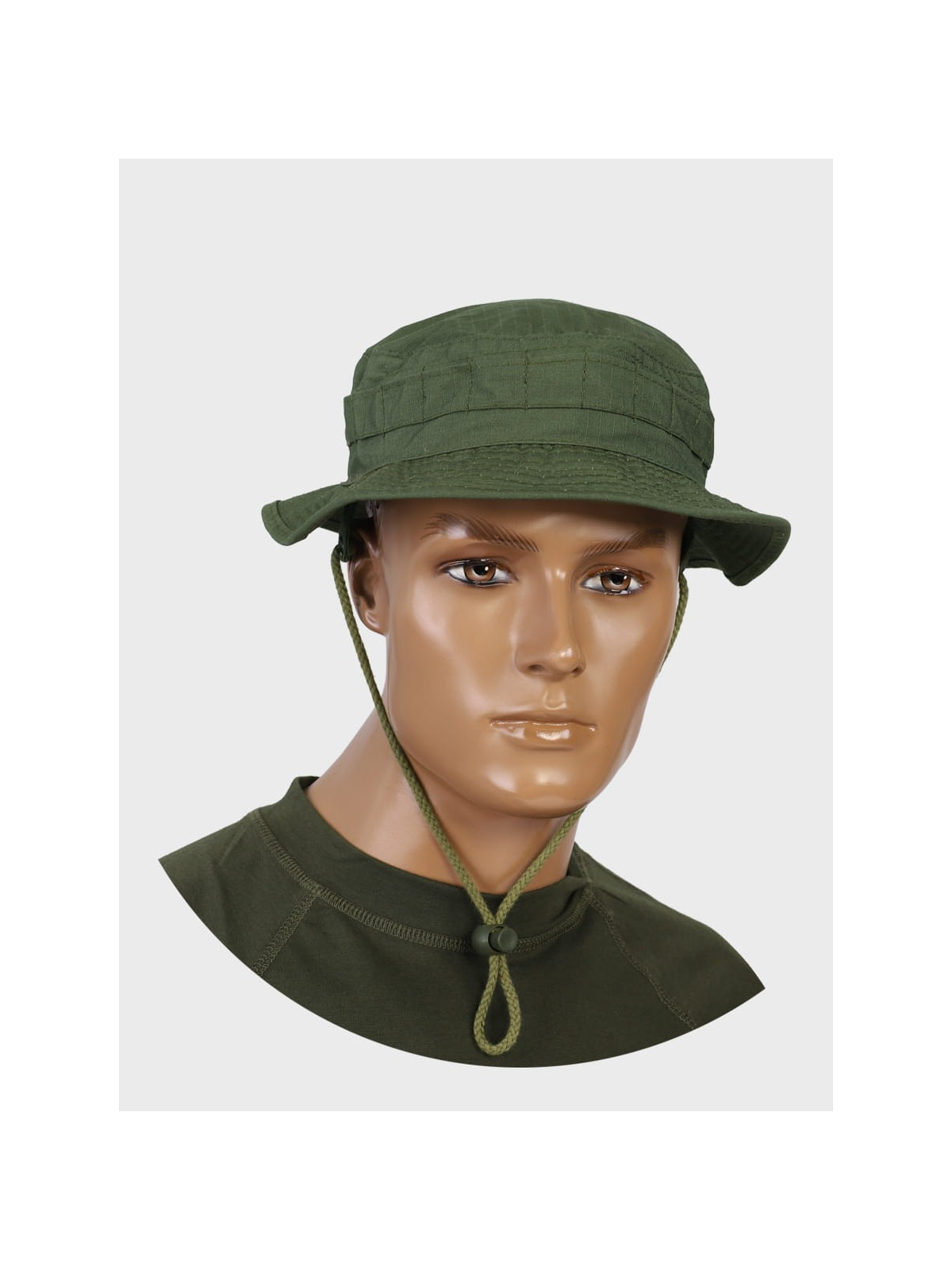 MFH KAPELUSZ WOJSKOWY TURYSTYCZNY GB Bush Hat RIP STOP OLIWKOWY XL
