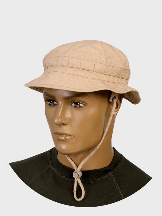 MFH KAPELUSZ WOJSKOWY TURYSTYCZNY GB Bush Hat RIP STOP KHAKI BEŻOWY XL