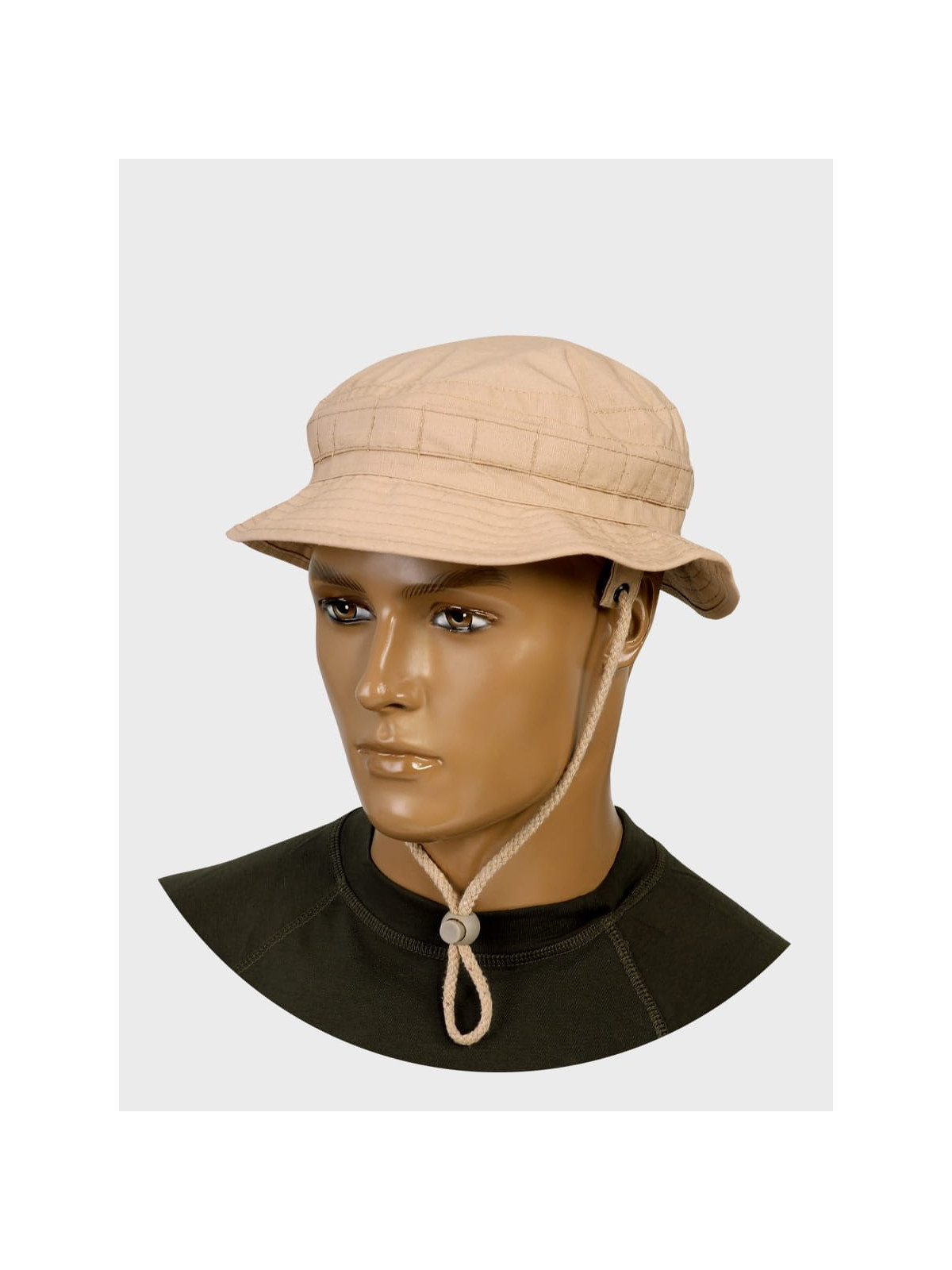 MFH KAPELUSZ WOJSKOWY TURYSTYCZNY GB Bush Hat RIP STOP KHAKI BEŻOWY XL