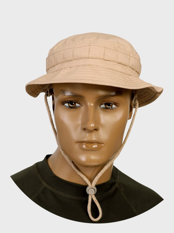 MFH KAPELUSZ WOJSKOWY TURYSTYCZNY GB Bush Hat RIP STOP KHAKI BEŻOWY XL