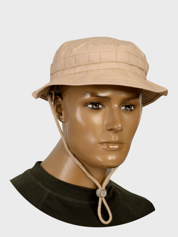 MFH KAPELUSZ WOJSKOWY TURYSTYCZNY GB Bush Hat RIP STOP KHAKI BEŻOWY XL