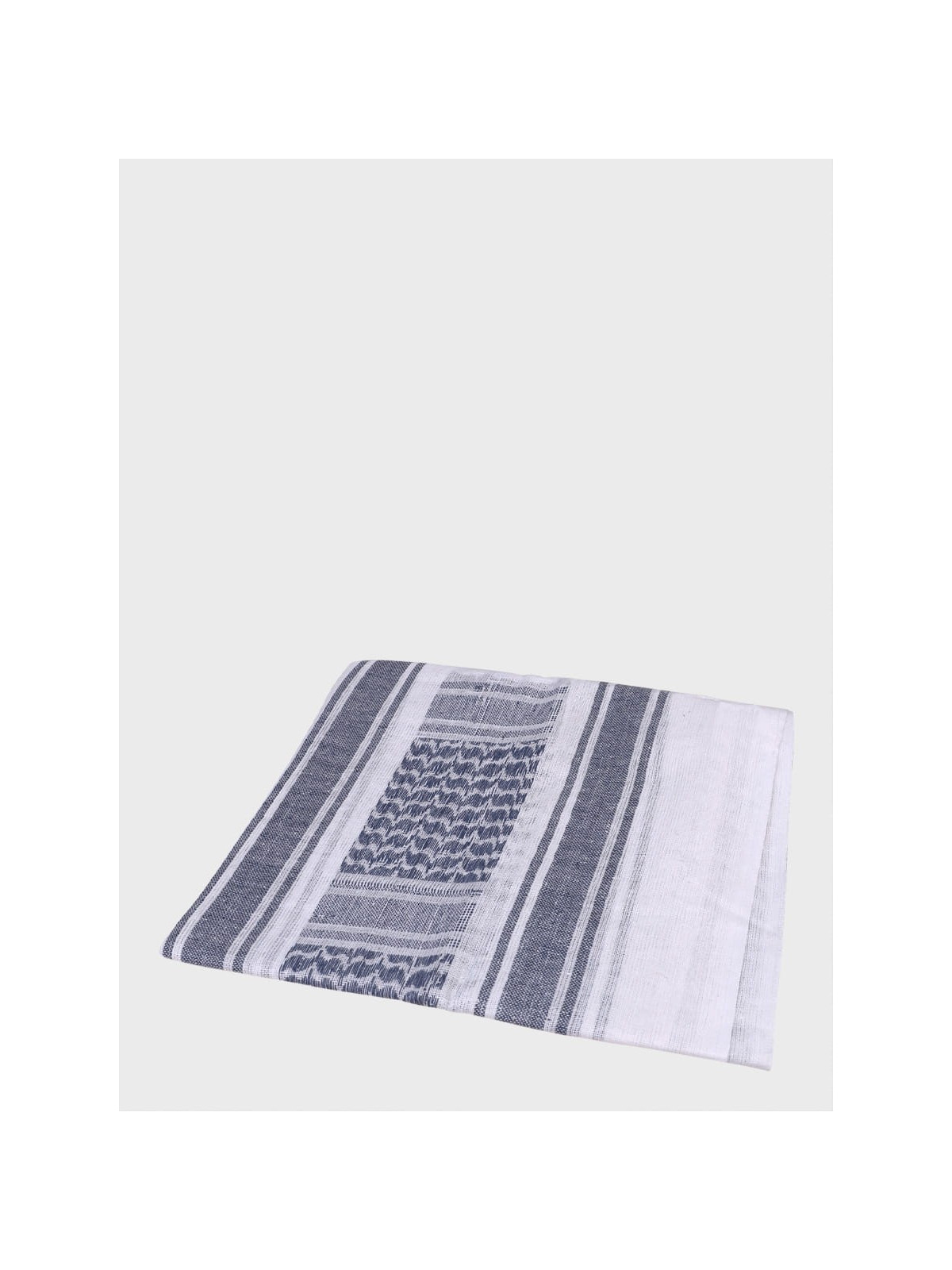 MFH Chusta Scarf Shemagh 110X110 cm niebiesko-biała
