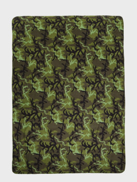MFH Koc wojskowy polarowy Fleece Blanket M95 Czeskie Camo