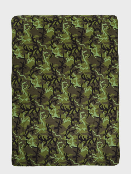 MFH Koc wojskowy polarowy Fleece Blanket M95 Czeskie Camo