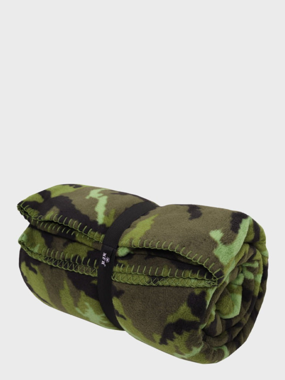 MFH Koc wojskowy polarowy Fleece Blanket M95 Czeskie Camo