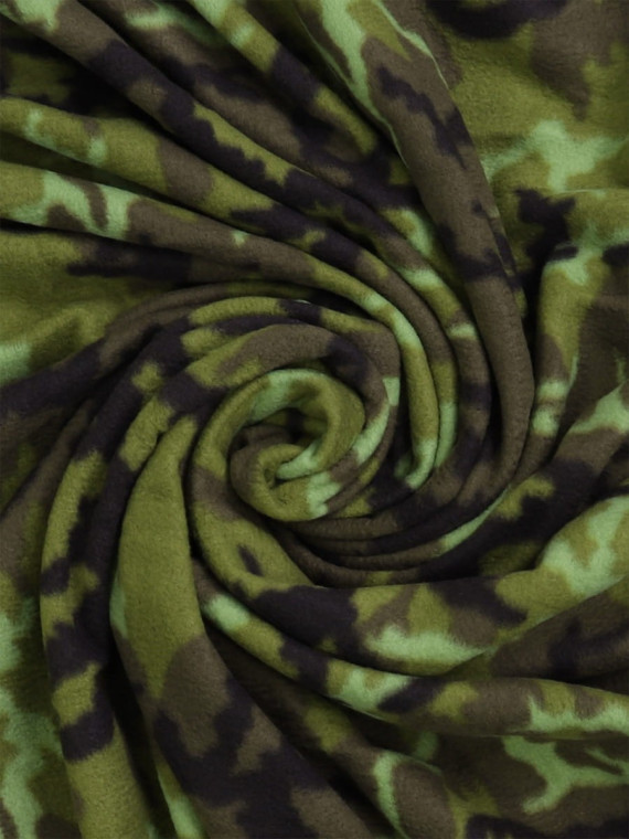 MFH Koc wojskowy polarowy Fleece Blanket M95 Czeskie Camo