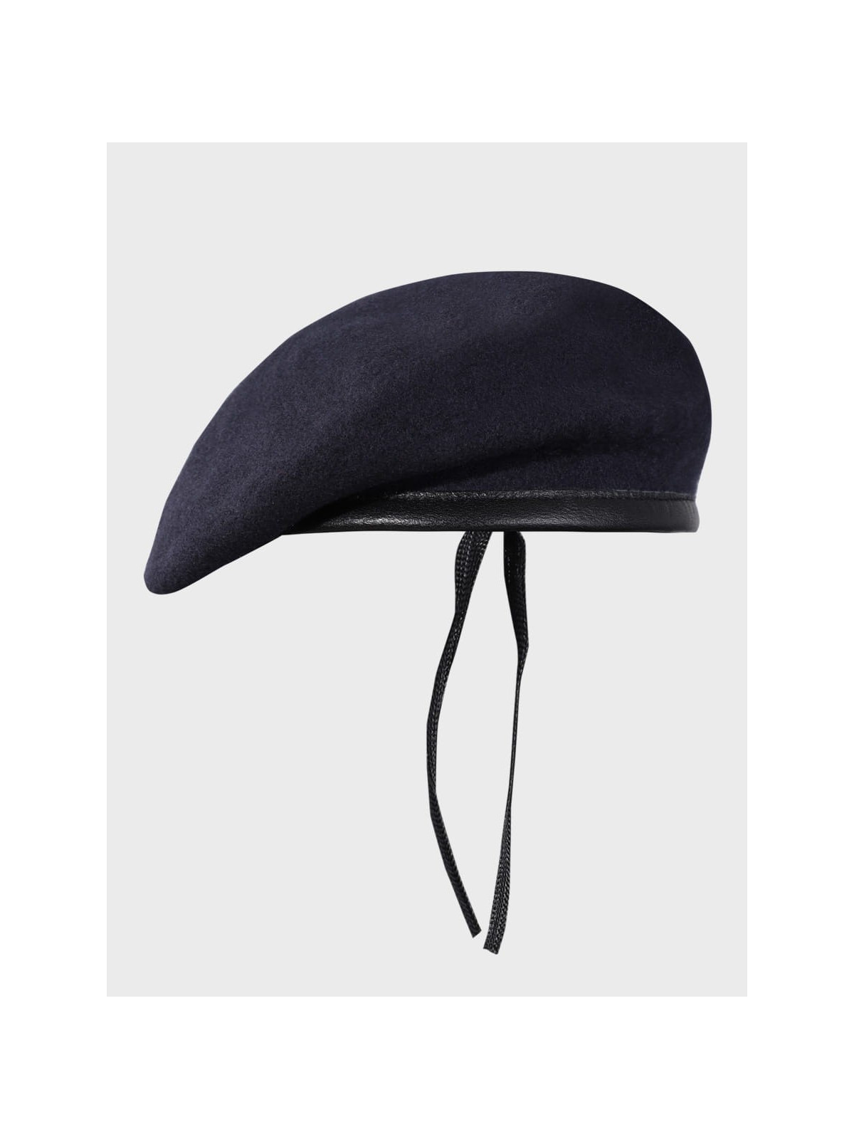 MFH Beret wojskowy wełniany tłoczony Commando granatowy 55