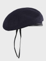 MFH Beret wojskowy wełniany tłoczony Commando granatowy 55
