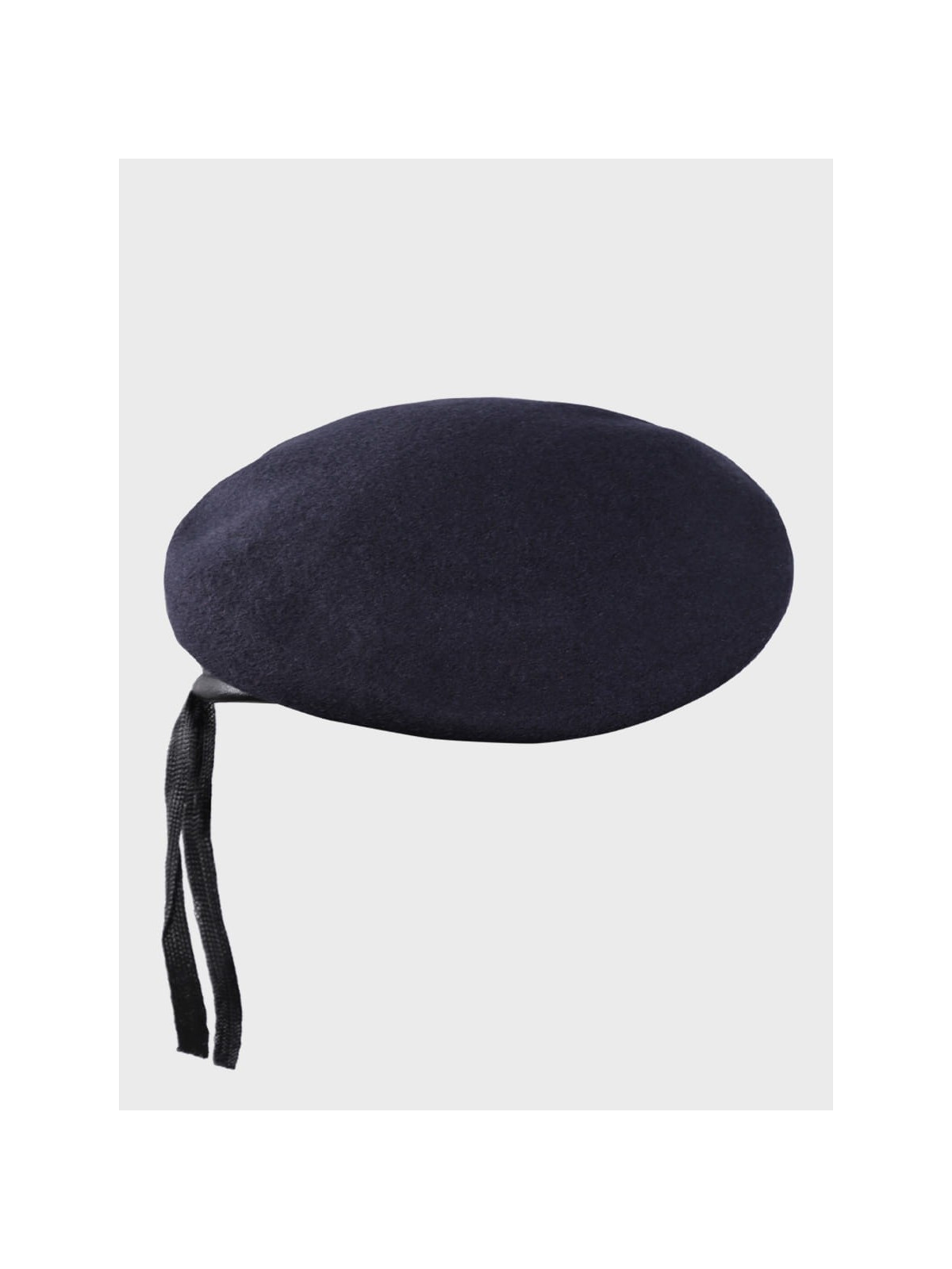 MFH Beret wojskowy wełniany tłoczony Commando granatowy 55