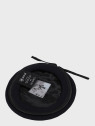 MFH Beret wojskowy wełniany tłoczony Commando granatowy 55
