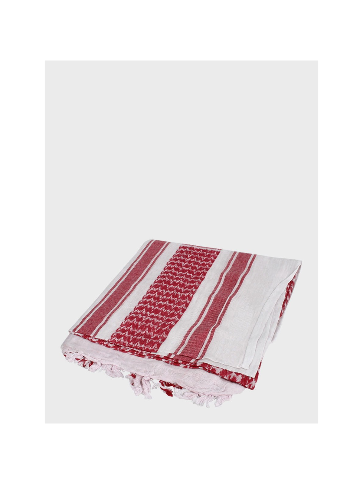 MFH Chusta Scarf Shemagh 110X110 cm Czerwono/Biała