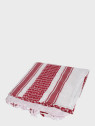 MFH Chusta Scarf Shemagh 110X110 cm Czerwono/Biała