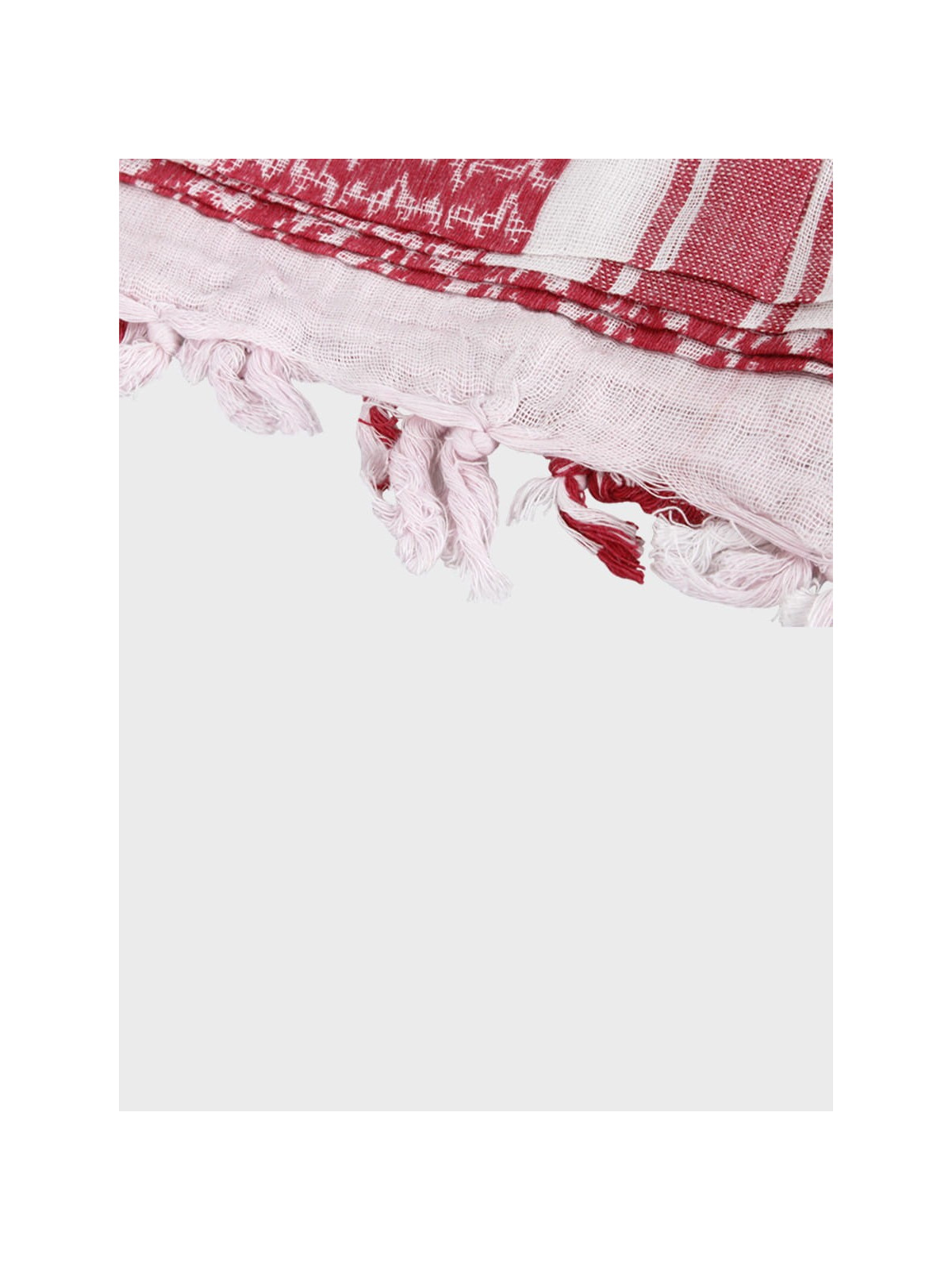 MFH Chusta Scarf Shemagh 110X110 cm Czerwono/Biała