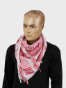 MFH Chusta Scarf Shemagh 110X110 cm Czerwono/Biała