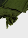 MFH Chusta Scarf Shemagh 110X110 cm Czarno/Zielona