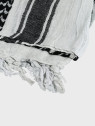 MFH Chusta Scarf Shemagh 110X110 cm Czarno/Biała