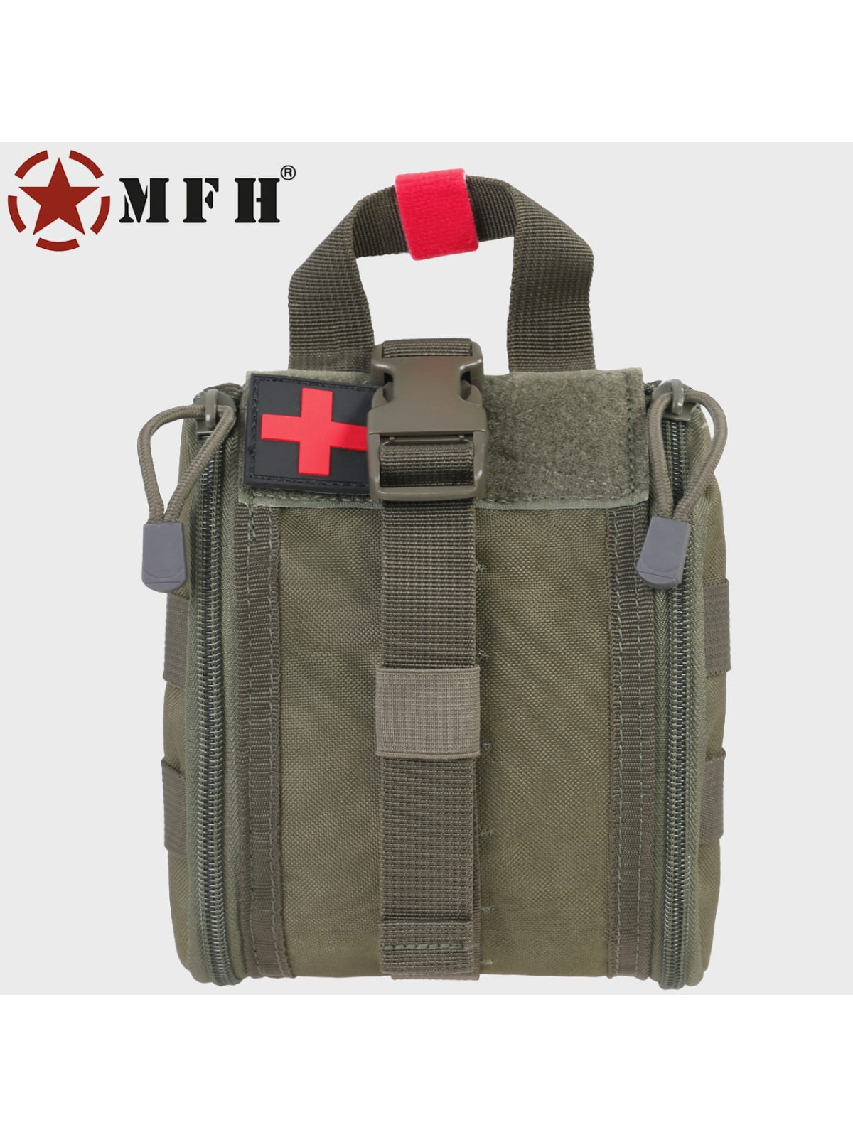 MFH APTECZKA ZRYWANA ZASOBNIK TRAUMA KIT OLIWKOWA