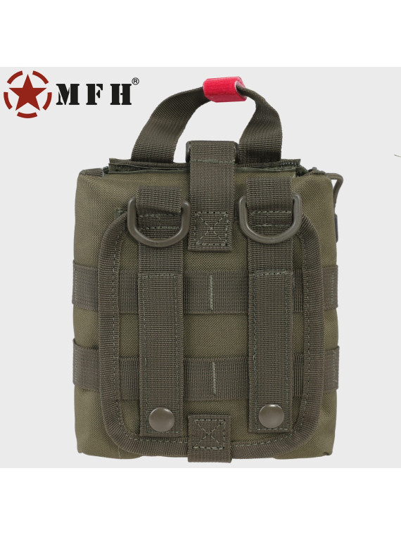 MFH APTECZKA ZRYWANA ZASOBNIK TRAUMA KIT OLIWKOWA