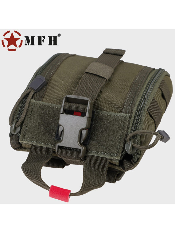 MFH APTECZKA ZRYWANA ZASOBNIK TRAUMA KIT OLIWKOWA