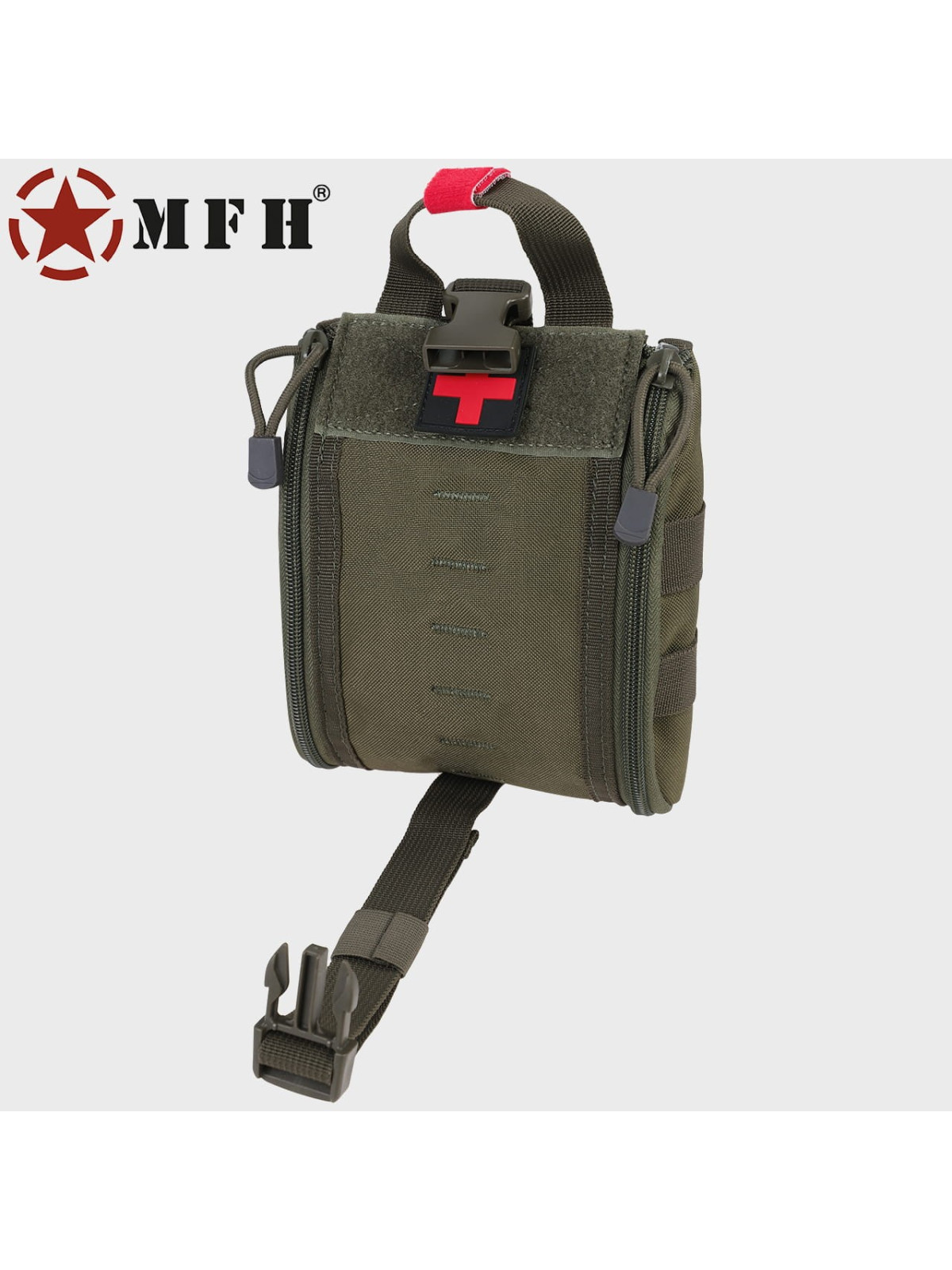 MFH APTECZKA ZRYWANA ZASOBNIK TRAUMA KIT OLIWKOWA