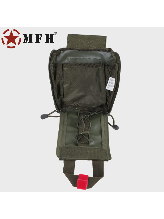 MFH APTECZKA ZRYWANA ZASOBNIK TRAUMA KIT OLIWKOWA