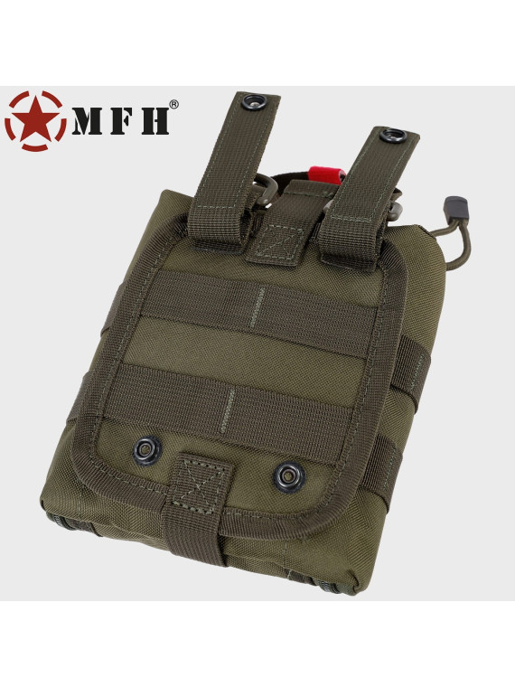 MFH APTECZKA ZRYWANA ZASOBNIK TRAUMA KIT OLIWKOWA