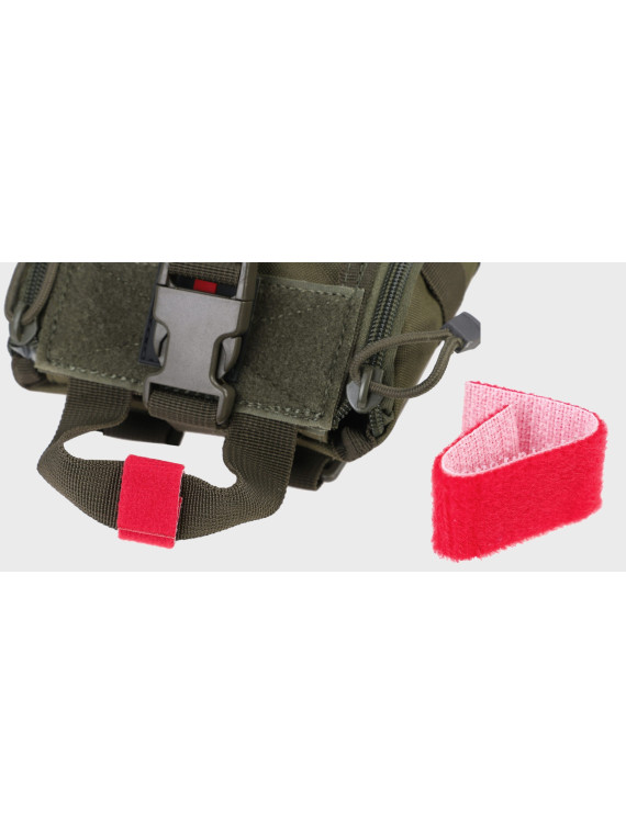 MFH APTECZKA ZRYWANA ZASOBNIK TRAUMA KIT OLIWKOWA
