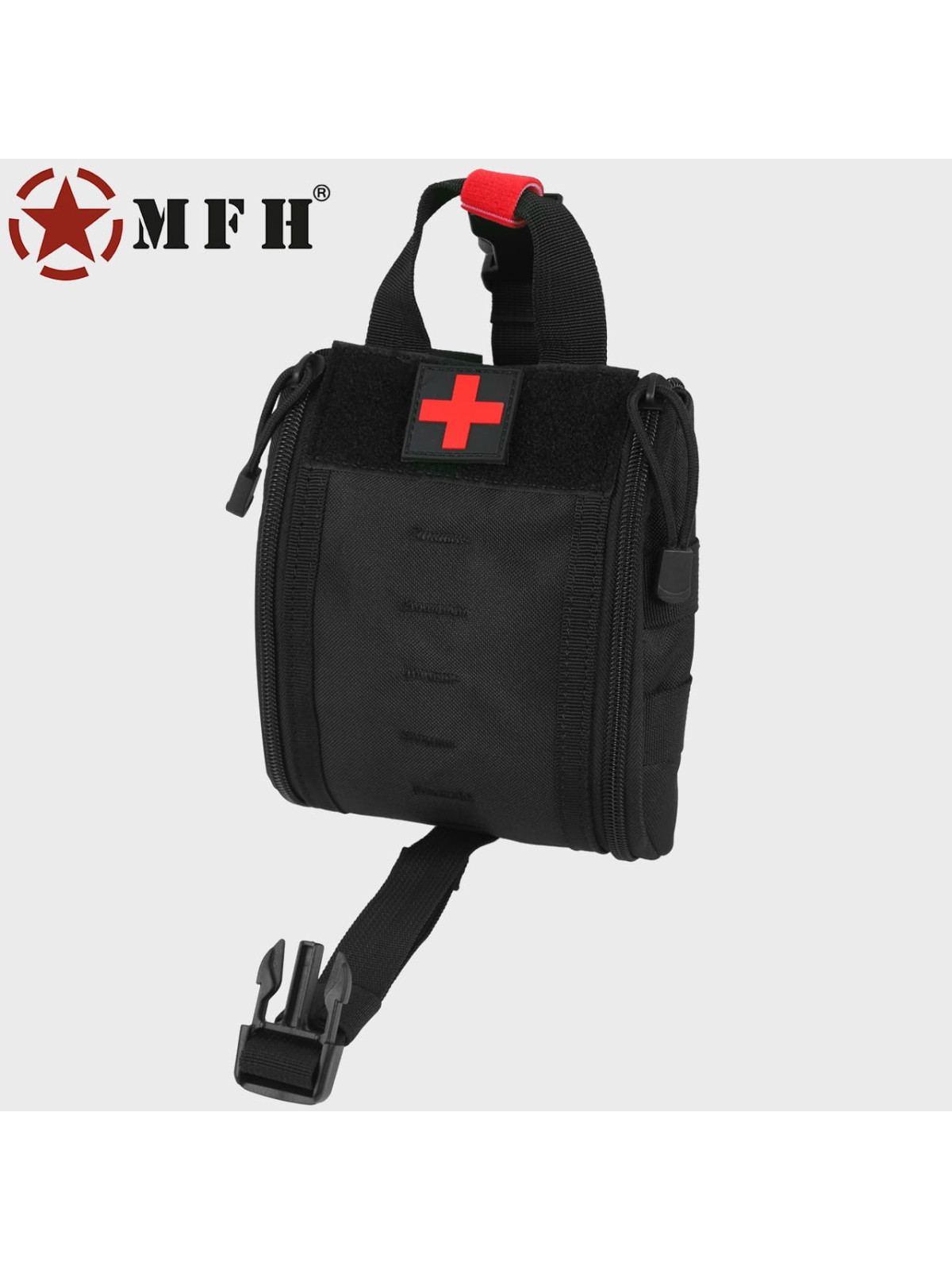 MFH APTECZKA ZRYWANA ZASOBNIK TRAUMA KIT CZARNA
