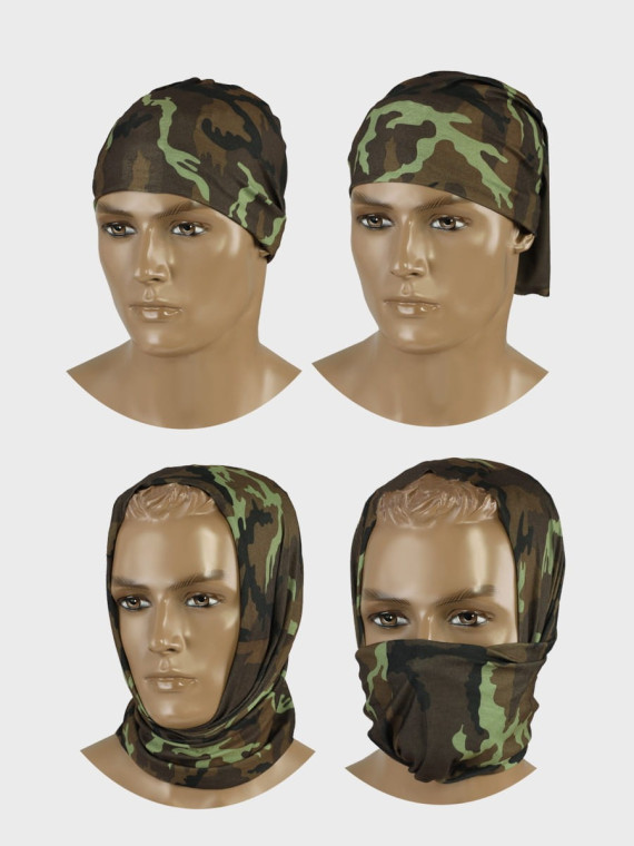 MFH KOMIN BANDANA WIELOFUNKCYJNA M95 CZESKIE CAMO