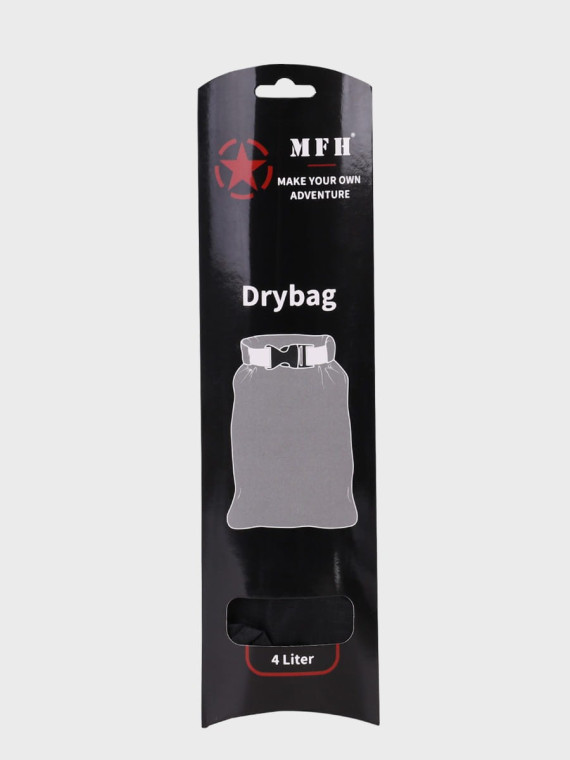 MFH WOREK WODOODPORNY ZWIJANY DRYBAG 4L CZARNY