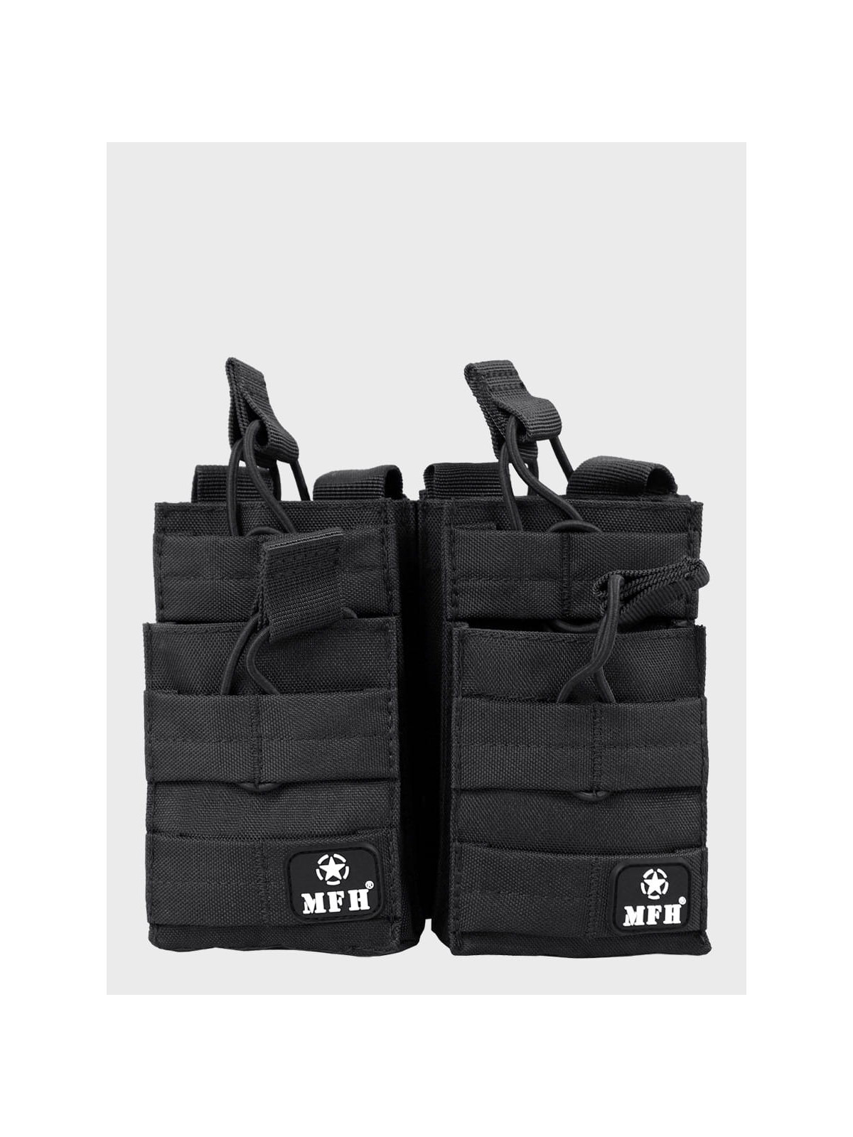 MFH ŁADOWNICA NA 4 MAGAZYNKI AK M4 M16 BERYL CZARNA