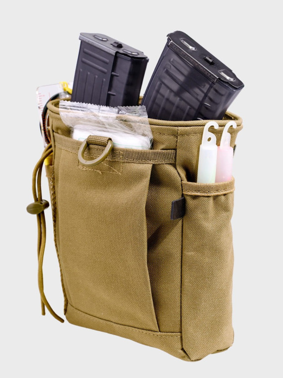 MFH TORBA ZRZUTOWA molle dump bag kieszeń coyote