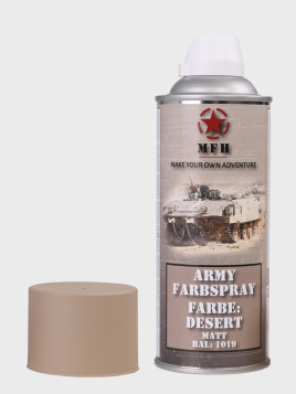 MFH FARBA WOJSKOWA SPRAY 400ml DESERT MATOWY