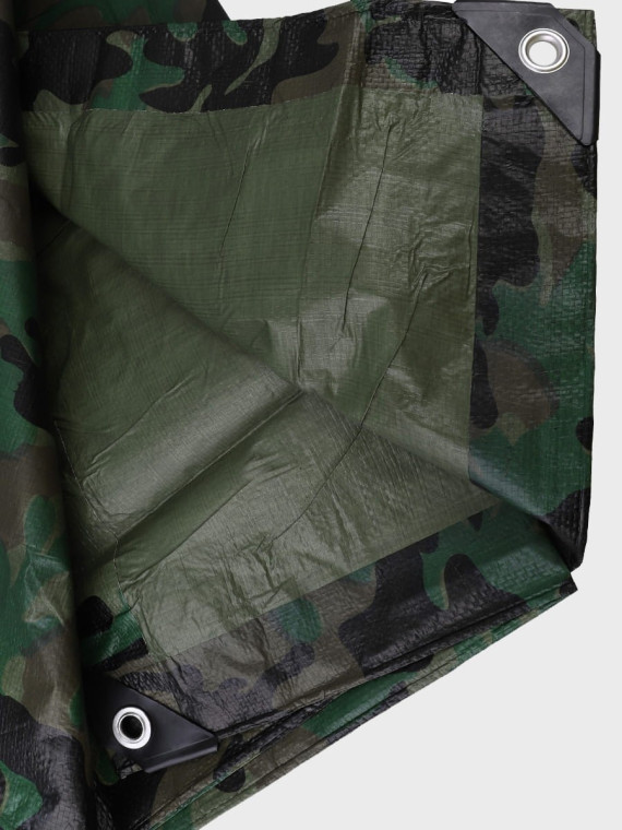 MFH PLANDEKA TARP PŁACHTA BIWAKOWA 3x4m WOODLAND