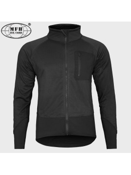 MFH BLUZA TAKTYCZNA TERMOAKTYWNA US TACTICAL CZARNA 3XL