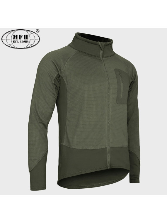 MFH BLUZA TAKTYCZNA TERMOAKTYWNA US TACTICAL OLIWKOWA XXL