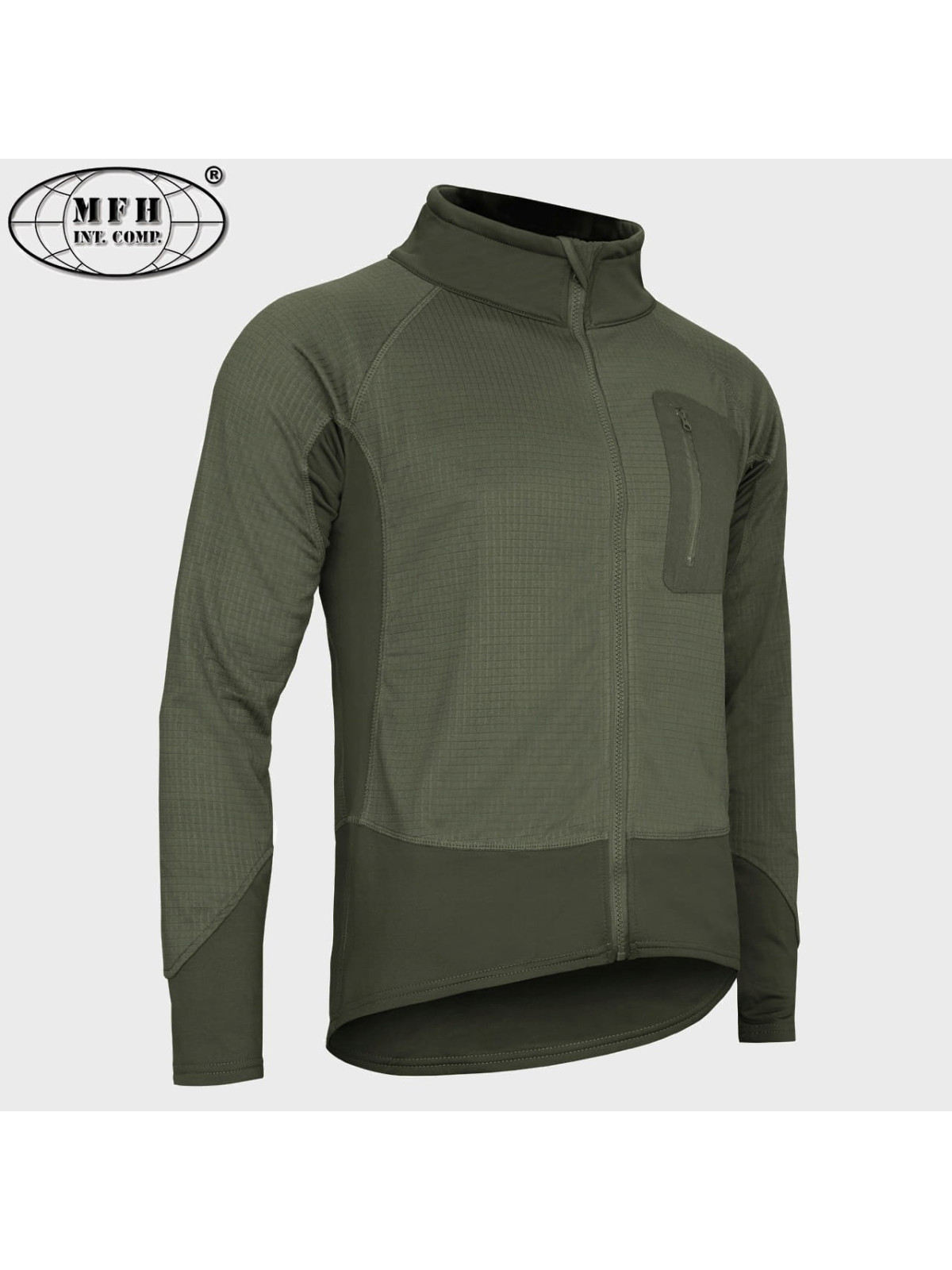 MFH BLUZA TAKTYCZNA TERMOAKTYWNA US TACTICAL OLIWKOWA XXL