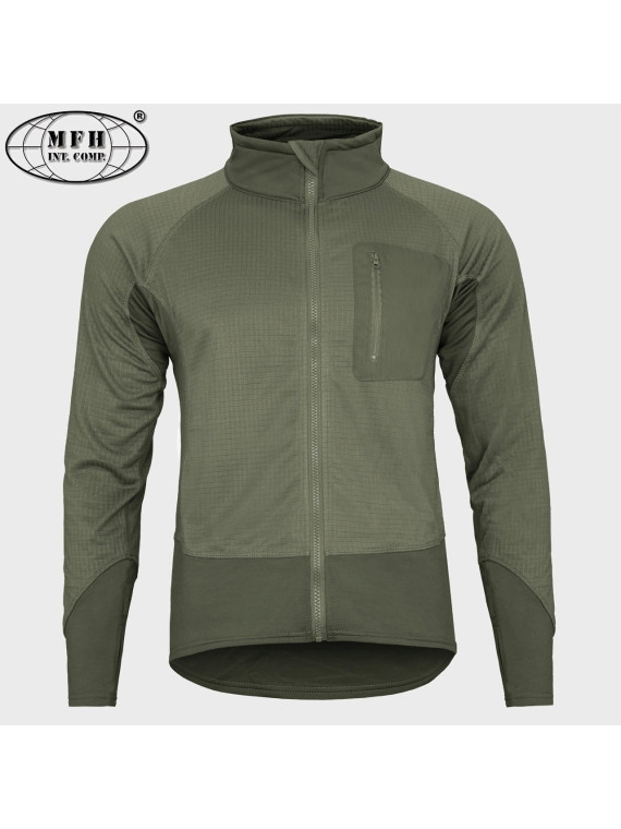 MFH BLUZA TAKTYCZNA TERMOAKTYWNA US TACTICAL OLIWKOWA XXL
