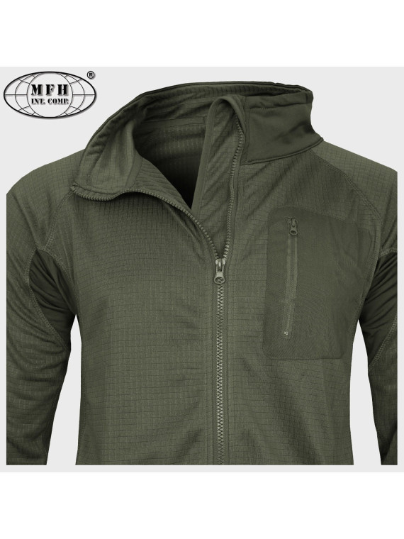MFH BLUZA TAKTYCZNA TERMOAKTYWNA US TACTICAL OLIWKOWA XXL